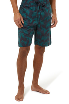 Byron Tropical Print Pyjama Shorts
